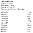 Ostrovit - Vitamin B Complex + C & E / 90 tab.